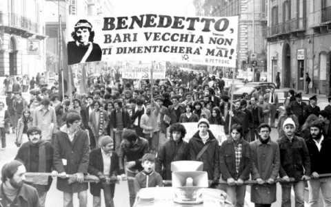 Bari, incontro dedicato a Benedetto Petrone e agli anni di piombo
